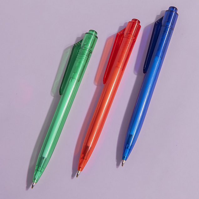 Ручка шариковая N16, RPET пластик с логотипом в Балашихе заказать по выгодной цене в кибермаркете AvroraStore