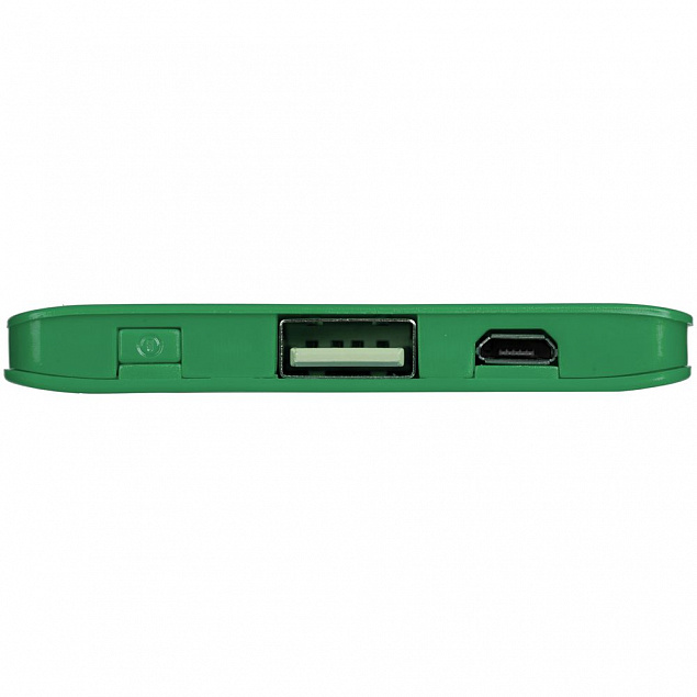 Внешний аккумулятор Easy Trick, 4000 мАч, зеленый с логотипом в Балашихе заказать по выгодной цене в кибермаркете AvroraStore