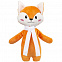 Мягкая игрушка Beastie Toys, лисенок с белым шарфом с логотипом в Балашихе заказать по выгодной цене в кибермаркете AvroraStore