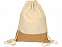 Рюкзак-мешок Corky хлопковый со вставкой из пробки с логотипом в Балашихе заказать по выгодной цене в кибермаркете AvroraStore