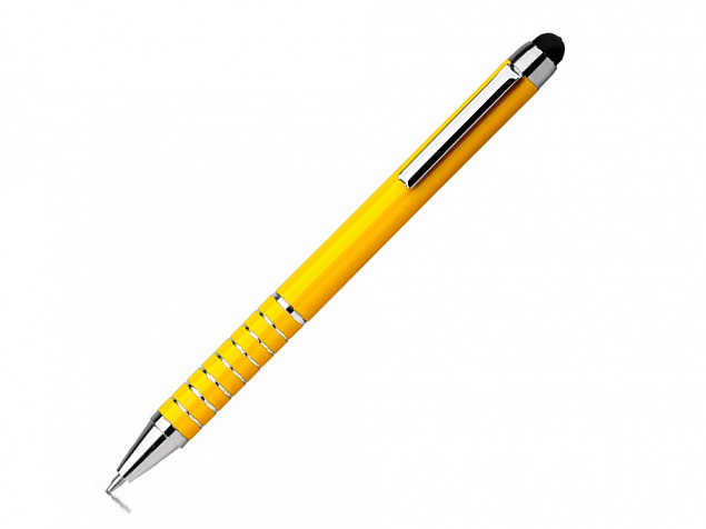Ручка-стилус металлическая шариковая с логотипом в Балашихе заказать по выгодной цене в кибермаркете AvroraStore