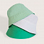 Панама Nylon двусторонняя, зеленая со светло-зеленым с логотипом в Балашихе заказать по выгодной цене в кибермаркете AvroraStore