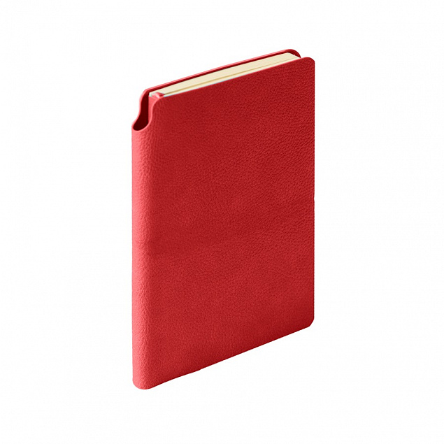 Ежедневник недатированный SALLY, A6, красный, кремовый блок с логотипом в Балашихе заказать по выгодной цене в кибермаркете AvroraStore