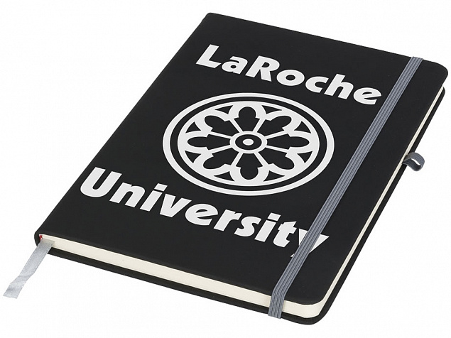 Блокнот А5 «Noir» с логотипом в Балашихе заказать по выгодной цене в кибермаркете AvroraStore