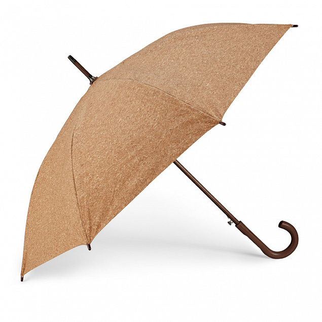 Ультралегкий 21-дюймовый зонт с чехлом,серый,коричневый с логотипом в Балашихе заказать по выгодной цене в кибермаркете AvroraStore