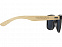 Sun Ray очки с бамбуковой оправой, черный с логотипом в Балашихе заказать по выгодной цене в кибермаркете AvroraStore