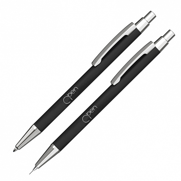 Набор "Ray" (ручка+карандаш), покрытие soft touch с логотипом в Балашихе заказать по выгодной цене в кибермаркете AvroraStore