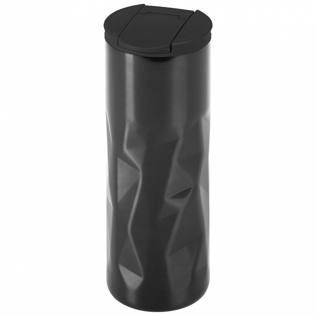 Набор Gems: ежедневник и термостакан, черный с логотипом в Балашихе заказать по выгодной цене в кибермаркете AvroraStore
