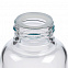 Бутылка для воды Dakar, прозрачная с бирюзовым с логотипом в Балашихе заказать по выгодной цене в кибермаркете AvroraStore