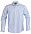 Рубашка мужская в полоску RENO, серая с логотипом в Балашихе заказать по выгодной цене в кибермаркете AvroraStore