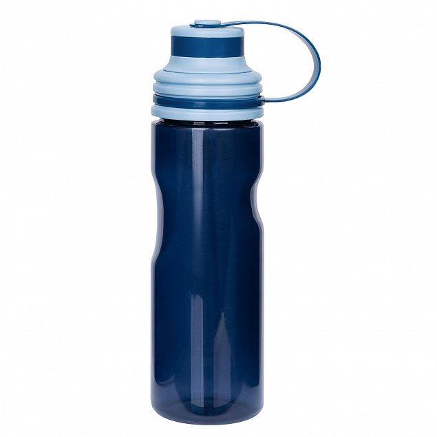 Спортивная бутылка для воды, Cort, 670 ml, синяя с логотипом в Балашихе заказать по выгодной цене в кибермаркете AvroraStore