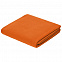 Флисовый плед Warm&Peace XL, оранжевый с логотипом в Балашихе заказать по выгодной цене в кибермаркете AvroraStore