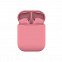 Наушники беспроводные с зарядным боксом TWS AIR SOFT, цвет розовый с логотипом в Балашихе заказать по выгодной цене в кибермаркете AvroraStore