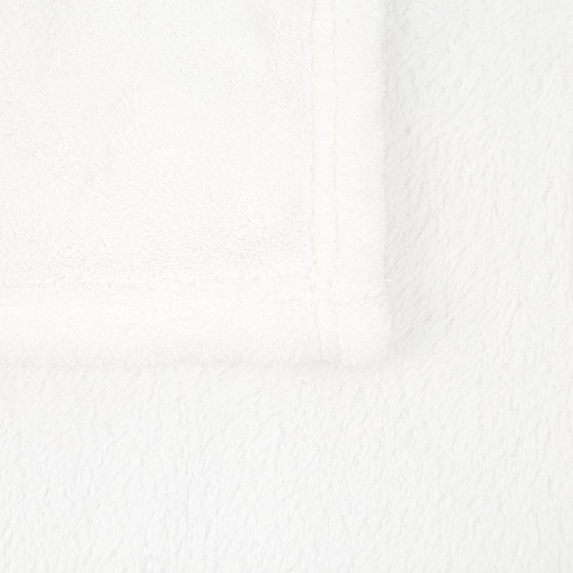 Плед Plush, белый с логотипом в Балашихе заказать по выгодной цене в кибермаркете AvroraStore