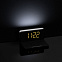 Часы настольные с беспроводным зарядным устройством Pitstop, черные с логотипом в Балашихе заказать по выгодной цене в кибермаркете AvroraStore