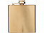 Золотистая плоская фляга Elixer объемом 175 мл, золотистый с логотипом в Балашихе заказать по выгодной цене в кибермаркете AvroraStore
