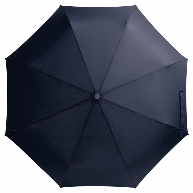 Зонт складной E.200, ver. 2, темно-синий с логотипом в Балашихе заказать по выгодной цене в кибермаркете AvroraStore