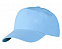 Бейсболка Unit Promo, голубая с логотипом в Балашихе заказать по выгодной цене в кибермаркете AvroraStore