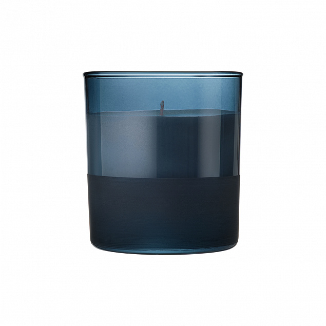 Ароматическая свеча, Sapphire, синяя с логотипом в Балашихе заказать по выгодной цене в кибермаркете AvroraStore