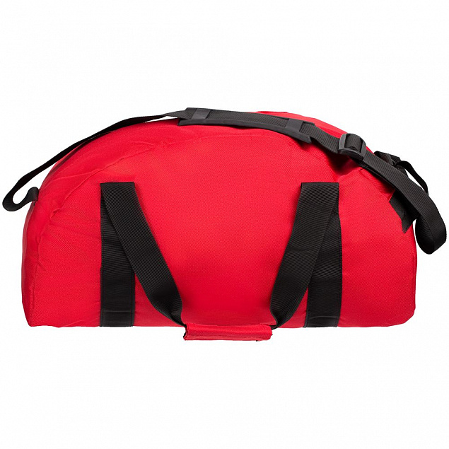 Спортивная сумка Portage, красная с логотипом в Балашихе заказать по выгодной цене в кибермаркете AvroraStore