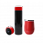 Набор Hot Box Duo CB grey (черный с красным) с логотипом в Балашихе заказать по выгодной цене в кибермаркете AvroraStore