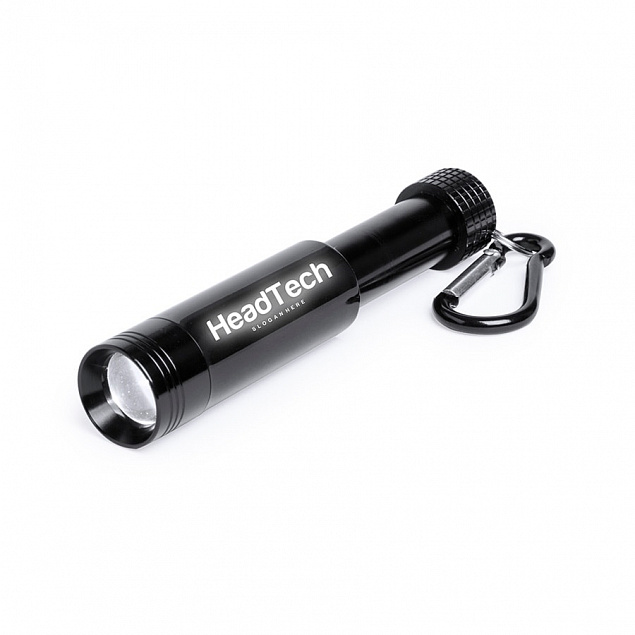 Металлический LED  фонарик " Derstak",   поставляется без батарейки с логотипом в Балашихе заказать по выгодной цене в кибермаркете AvroraStore