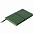 Ежедневник недатированный Fusion, А5, зеленый, кремовый блок, зеленый срез с логотипом в Балашихе заказать по выгодной цене в кибермаркете AvroraStore