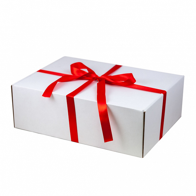 Подарочная лента для универсальной подарочной коробки 350*255*113 мм, красная, 20 мм с логотипом в Балашихе заказать по выгодной цене в кибермаркете AvroraStore