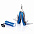 Набор: мультитул и фонарик, синий с логотипом в Балашихе заказать по выгодной цене в кибермаркете AvroraStore