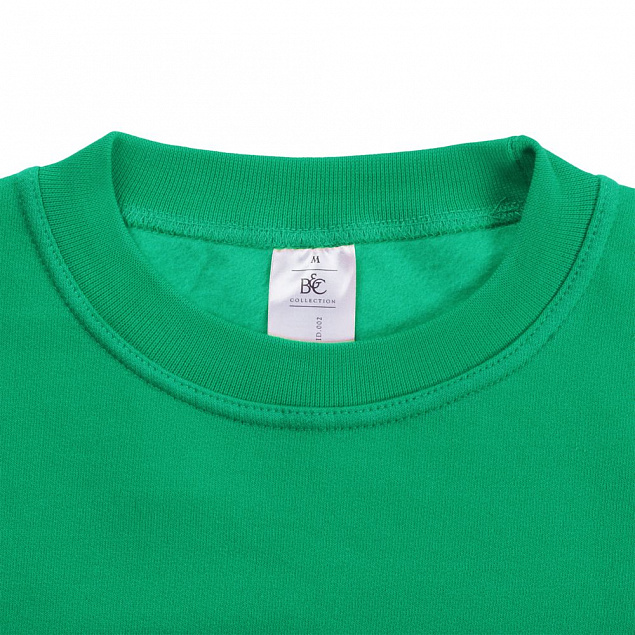 Толстовка ID.002 зеленая с логотипом в Балашихе заказать по выгодной цене в кибермаркете AvroraStore