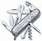 Офицерский нож CLIMBER 91, прозрачный серебристый с логотипом в Балашихе заказать по выгодной цене в кибермаркете AvroraStore