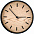 Часы настенные Kiko, дуб с логотипом в Балашихе заказать по выгодной цене в кибермаркете AvroraStore
