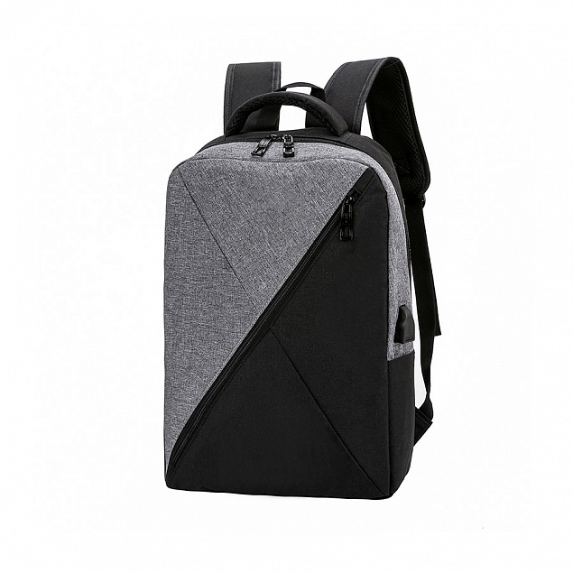 Рюкзак Hampton - Черный AA с логотипом в Балашихе заказать по выгодной цене в кибермаркете AvroraStore