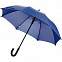 Зонт-трость Undercolor с цветными спицами, синий с логотипом в Балашихе заказать по выгодной цене в кибермаркете AvroraStore