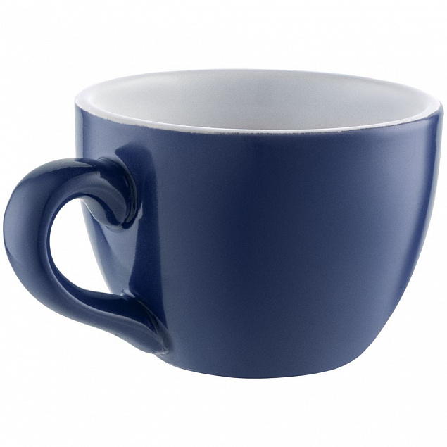 Чайная пара Cozy Morning, синяя с логотипом в Балашихе заказать по выгодной цене в кибермаркете AvroraStore