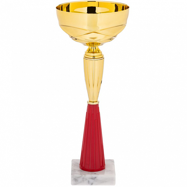 Кубок Kudos, средний, красный с логотипом в Балашихе заказать по выгодной цене в кибермаркете AvroraStore