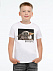Футболка детская Baby Yoda, белая с логотипом в Балашихе заказать по выгодной цене в кибермаркете AvroraStore