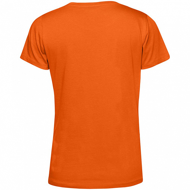Футболка женская E150 Organic, оранжевая с логотипом в Балашихе заказать по выгодной цене в кибермаркете AvroraStore