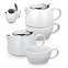 Чайный набор COLE, белый с логотипом в Балашихе заказать по выгодной цене в кибермаркете AvroraStore