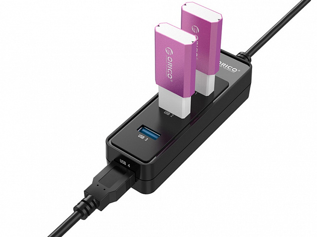USB-концентратор W5PH4-U3 с логотипом в Балашихе заказать по выгодной цене в кибермаркете AvroraStore