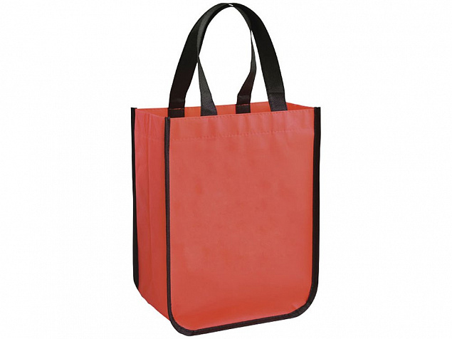 Ламинированная сумка для покупок, малая, 80 г/м2 с логотипом в Балашихе заказать по выгодной цене в кибермаркете AvroraStore