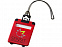Бирка для багажа Taggy, красный с логотипом в Балашихе заказать по выгодной цене в кибермаркете AvroraStore