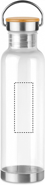 Бутылка 800мл. Бамбуковый топ с логотипом в Балашихе заказать по выгодной цене в кибермаркете AvroraStore