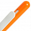 Ручка шариковая Slider, оранжевая с белым с логотипом в Балашихе заказать по выгодной цене в кибермаркете AvroraStore