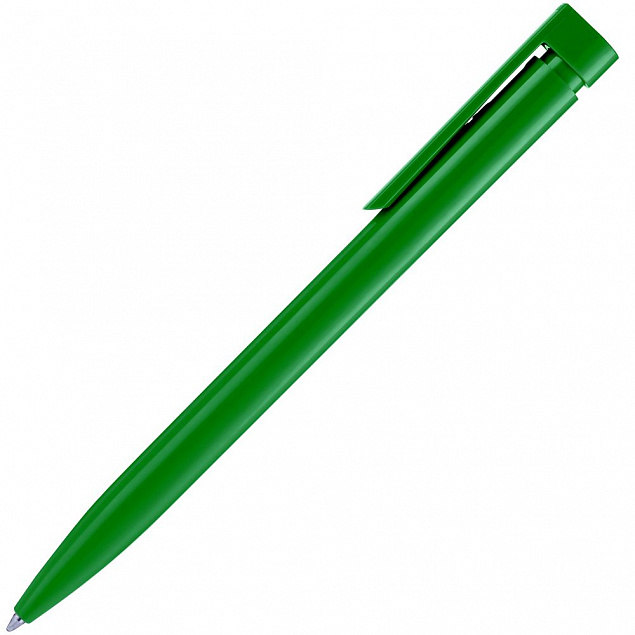 Ручка шариковая Liberty Polished, зеленая с логотипом в Балашихе заказать по выгодной цене в кибермаркете AvroraStore