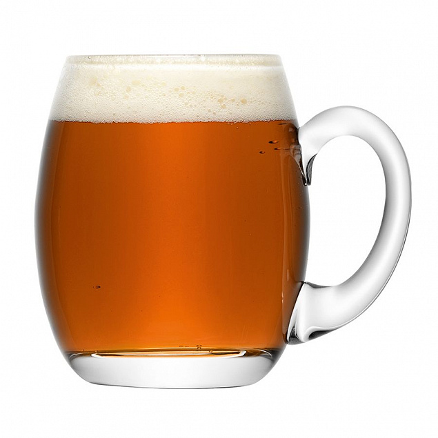 Кружка для пива Bar Curved с логотипом в Балашихе заказать по выгодной цене в кибермаркете AvroraStore