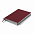 Ежедневник недатированный Montrose, А5, бордовый, кремовый блок, графитовый срез с логотипом в Балашихе заказать по выгодной цене в кибермаркете AvroraStore
