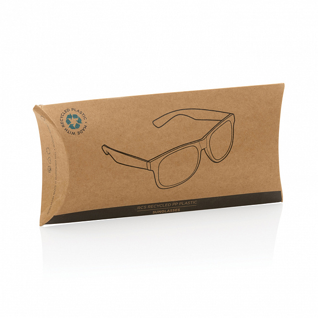 Солнцезащитные очки из переработанного пластика RCS с логотипом в Балашихе заказать по выгодной цене в кибермаркете AvroraStore