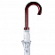 Зонт-трость Standard, серебристый с логотипом в Балашихе заказать по выгодной цене в кибермаркете AvroraStore