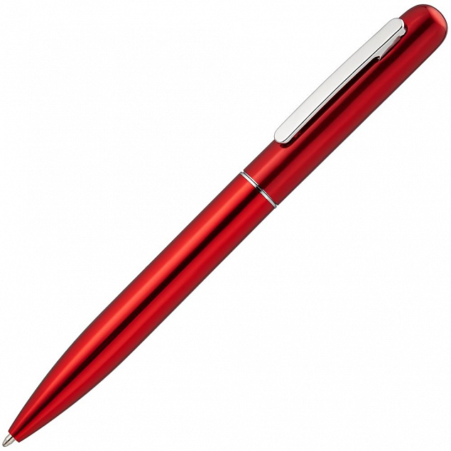 Ручка шариковая Scribo, красная с логотипом в Балашихе заказать по выгодной цене в кибермаркете AvroraStore
